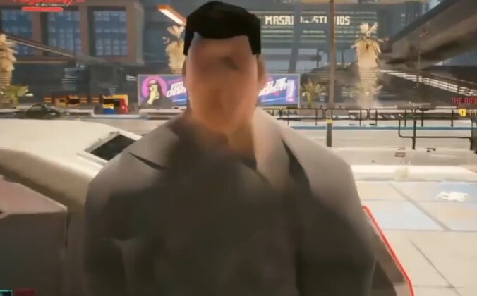 Eén van de vele problemen met Cyberpunk 2077.