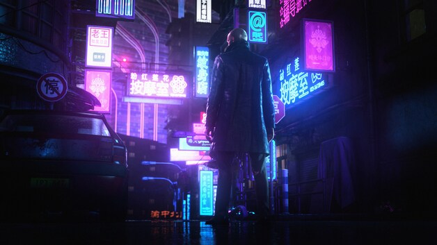 In de mindere level, Chonquing, komt de overheersende noir-vibe van de eerste 'Hitman'-cyclus (2000-2012) weer even terug.