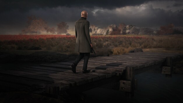 Het Britse Dartmoor, waar de tweede level van 'Hitman III' zich afspeelt.