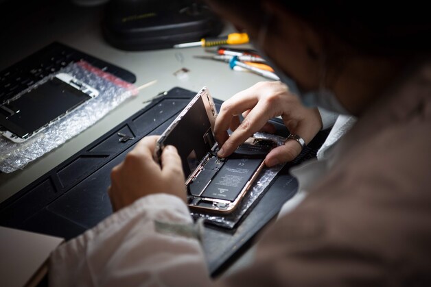 Ook smartphones hebben chips nodig.