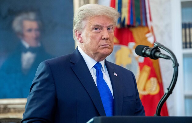 Voormalig president van de Verenigde Staten Donald Trump.