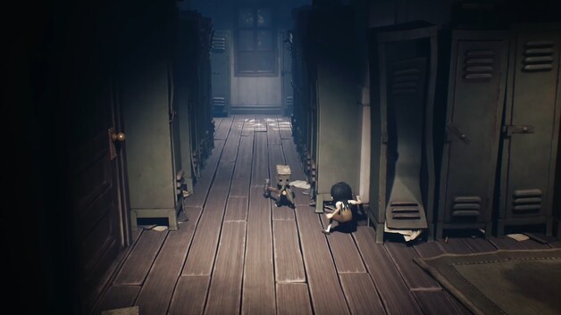 Het is vooral puzzelen en sluipen in 'Little Nightmares II', maar soms komt er ook geweld in 't spel.