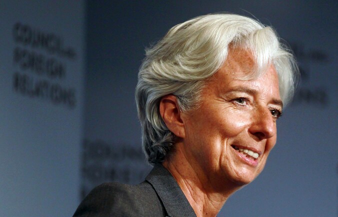 Christine Lagarde.