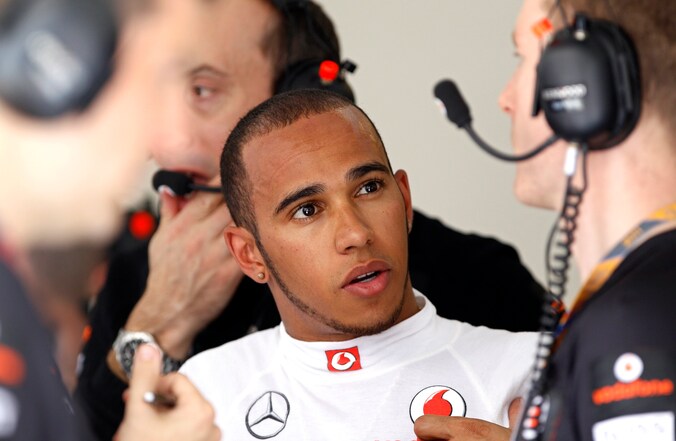 Lewis Hamilton.