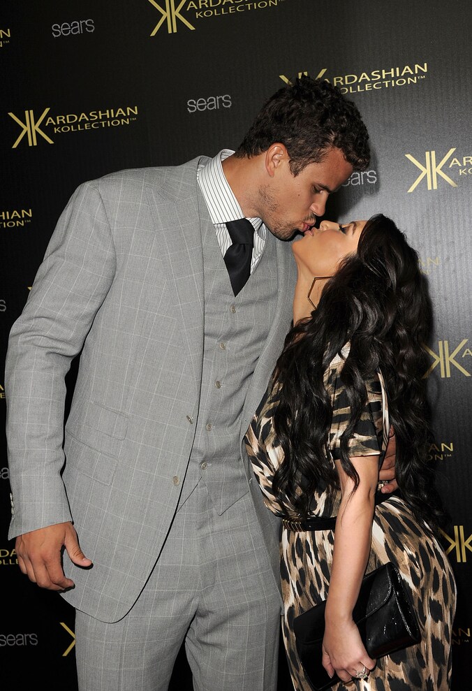 Kim Kardashian en Kris Humphries in betere tijden