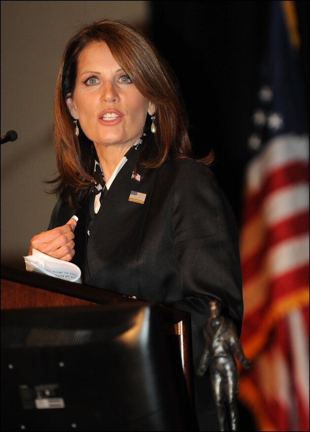 Michelle Bachmann deed vorig jaar even mee voor de Republikeinse nominatie.