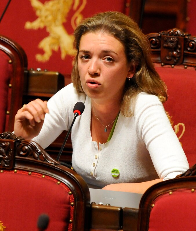 Freya Piryns (Groen).