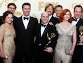 De cast van 'Mad Men' in september vorig jaar op de 63ste Emmy Awards.