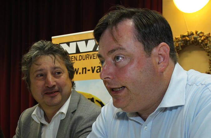 Ludo Van Campenhout en Bart De Wever.