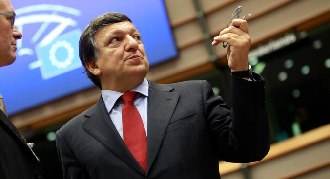Jose Manuel Barroso, voorzitter van de Europese Commissie.