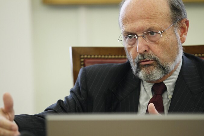 Luc Coene, gouverneur van de Nationale Bank van België.