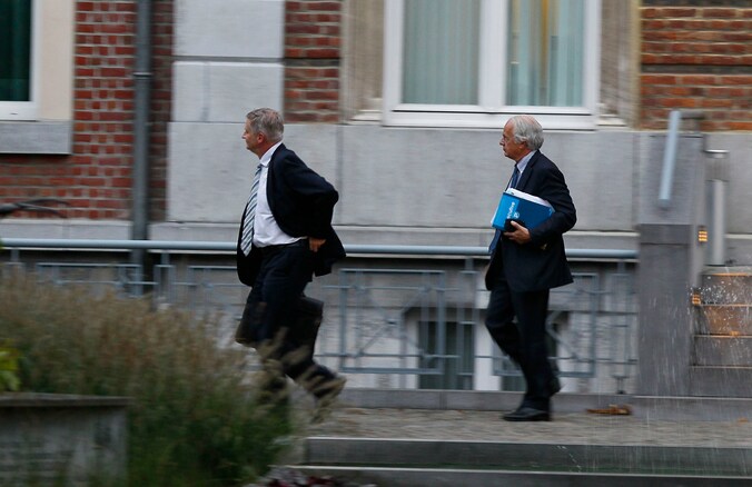 Links: Robrecht Himpe, executive vicepresident van ArcelorMittal. (Archieffoto)