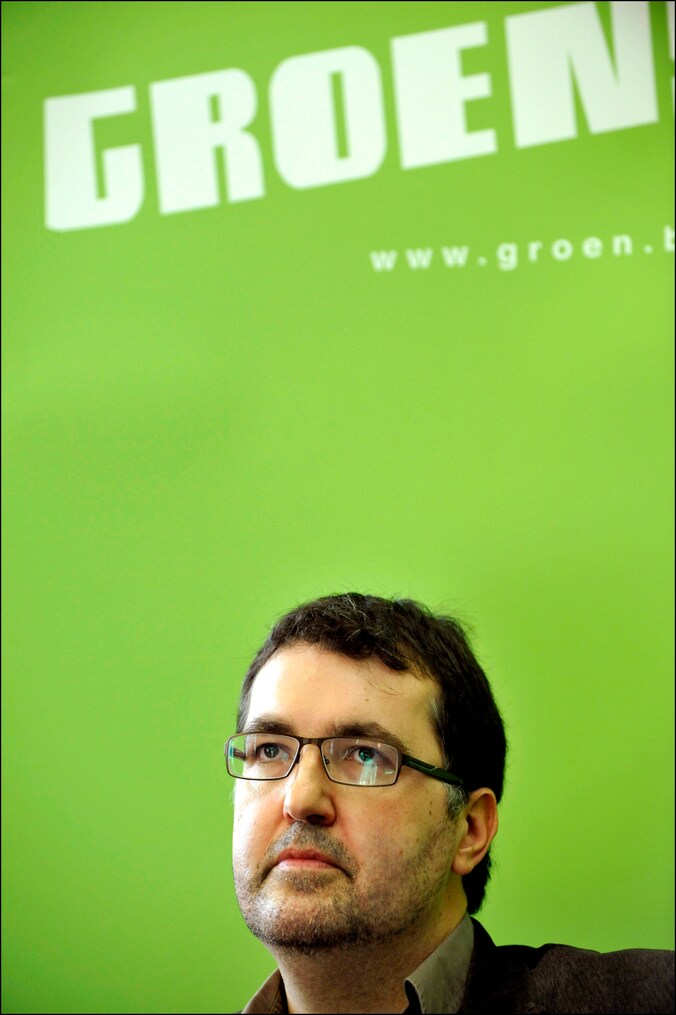 Groen-voorzitter Wouter Van Besien.
