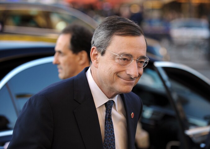 Mario Draghi volgt op 1 november Jean-Claude Trichet op als ECB-topman.