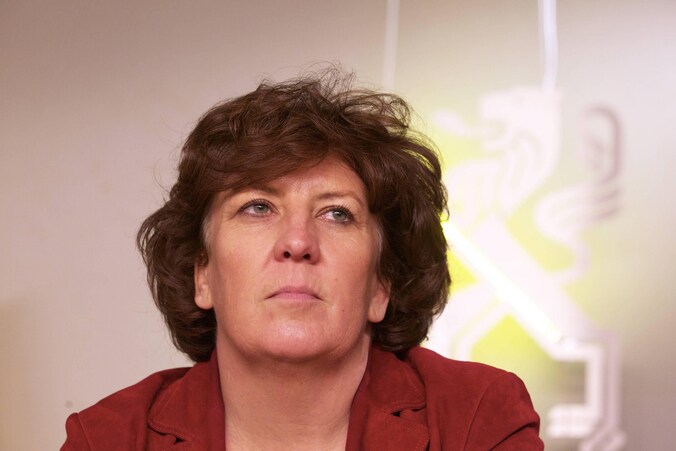 Minister van Media Ingrid Lieten.