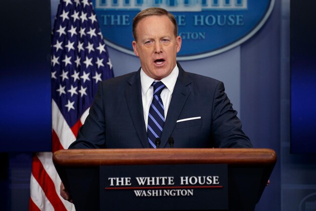 Witte Huis-woordvoerder Sean Spicer.