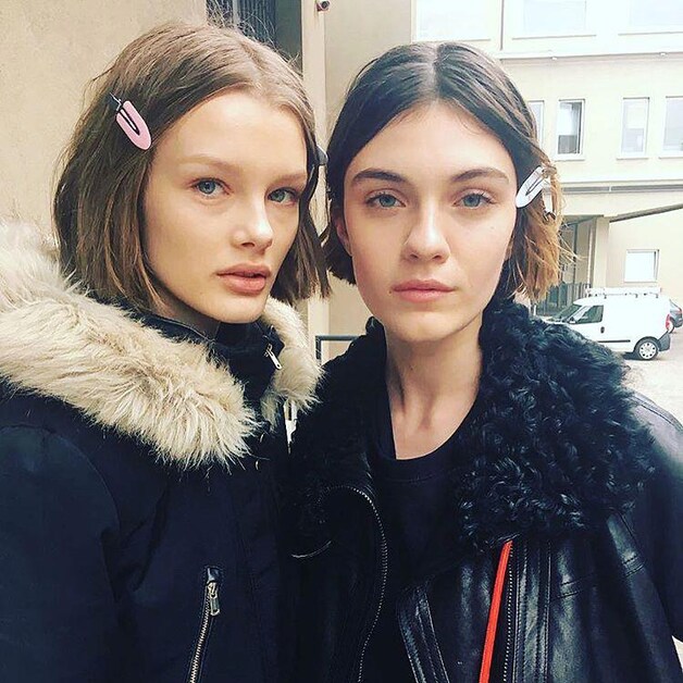 Backstage bij Prada