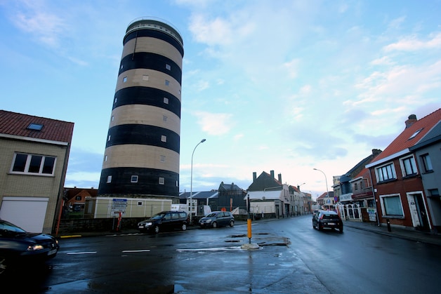 De watertoren is dé eyecatcher van Bredene.
