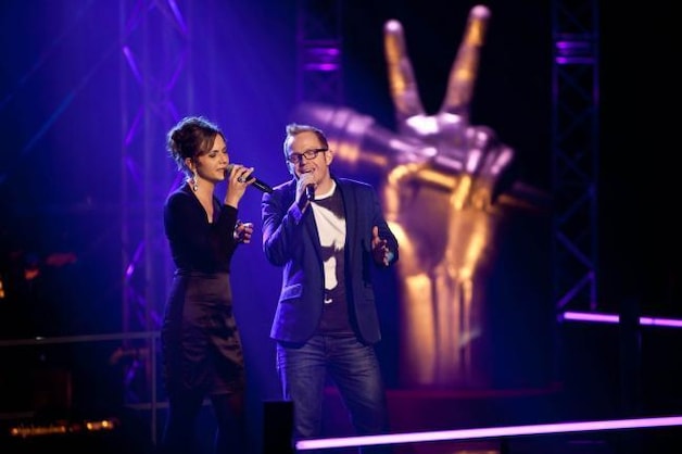 De climax van de avond: Eveline en Wesley.