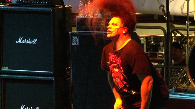 Zanger George Fisher van Cannibal Corpse.