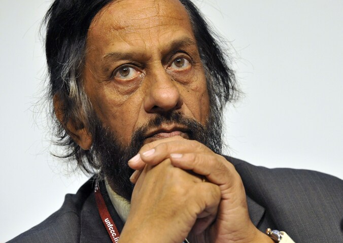 Rajendra Pachauri, voorzitter van het Intergovernmental Panel on Climate Change (IPCC)