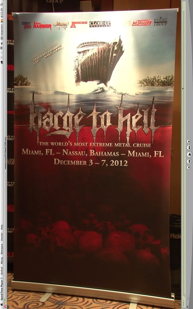 De nieuwe cruise heet 'Barge to Hell' ('Schuit naar de Hel').