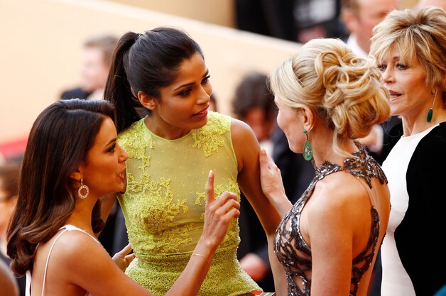 Eva, Freida, Hofit en Jane.