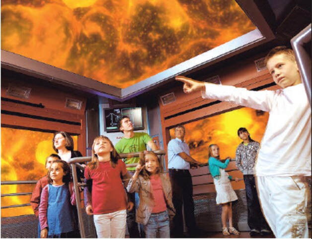 Vulcania is een ondergronds ontdekkingspark over vulkanen.