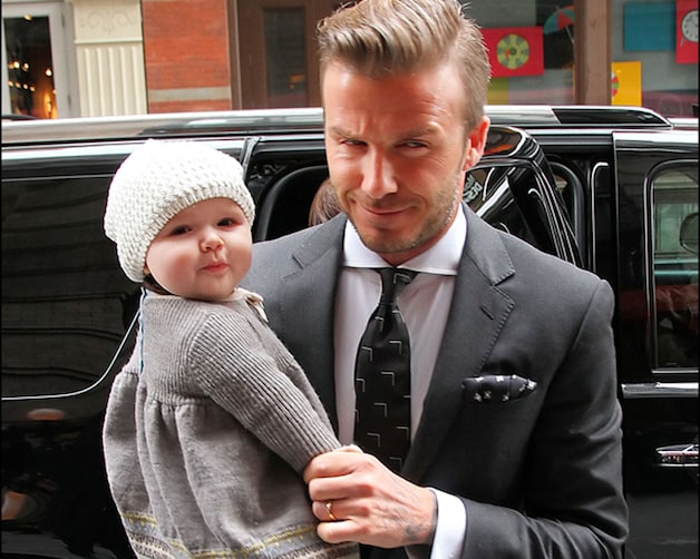 David en dochter Harper Seven.