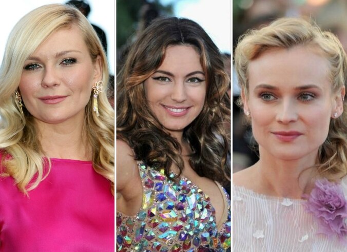 Kristen Dunst, Kelly Brook & Diane Kruger