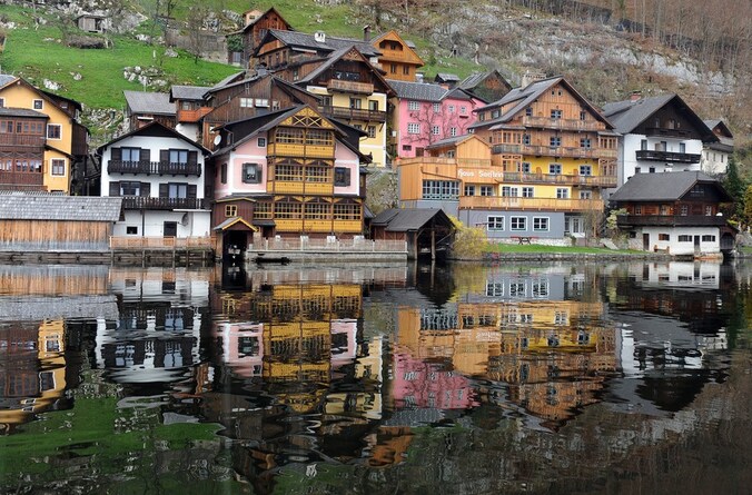 Het echte Hallstatt in Oostenrijk.