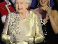 Cheryl Cole en Queen Elizabeth.