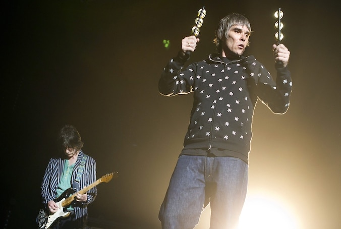 Ian Brown van The Stone Roses.