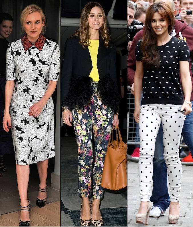 Diane Kruger, Olivia Palermo en Cheryl Cole