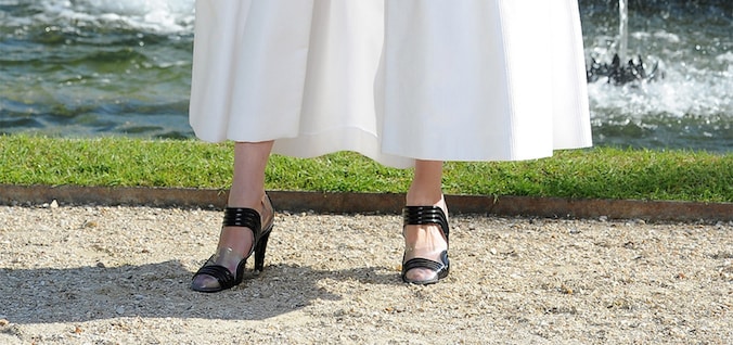 De bewuste schoenen uit de cruisecollectie van Chanel.