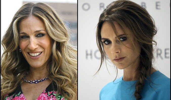 Sarah Jessica Parker en Victoria Beckham