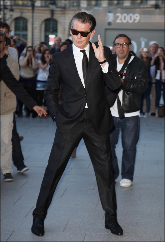 Pierce Brosnan - Punten voor de pose!