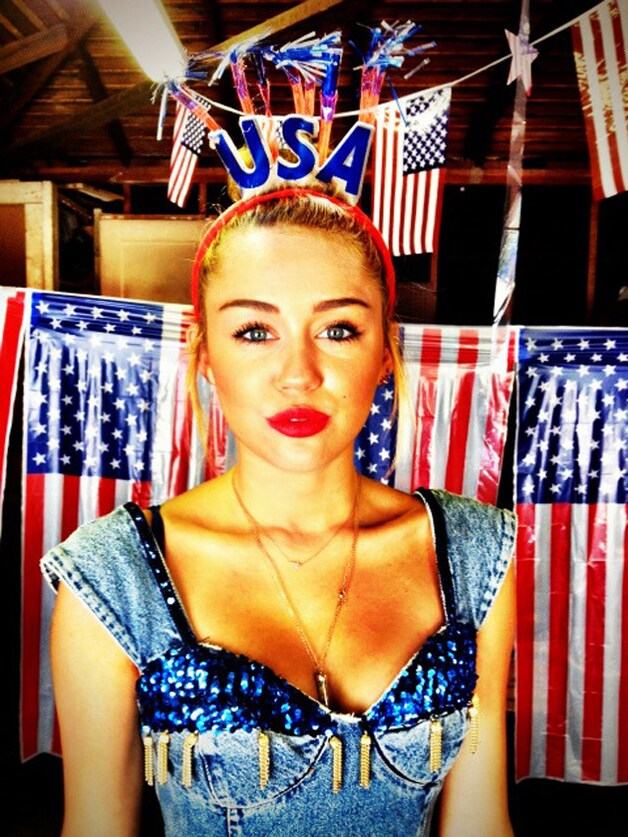 Miley Cyrus.