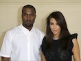 Kanye West en Kim Kardashian.