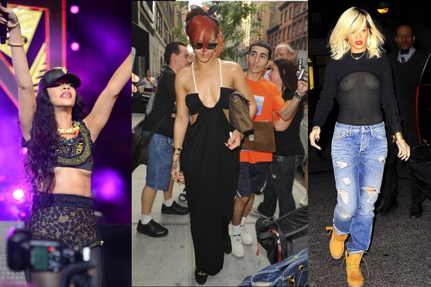Rihanna in haar meest gewaagde outfits, zie jij jezelf al zo op straat rondlopen?