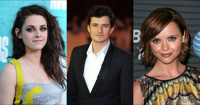 Kristen Stewart, Orlando Bloom en Christina Ricci.