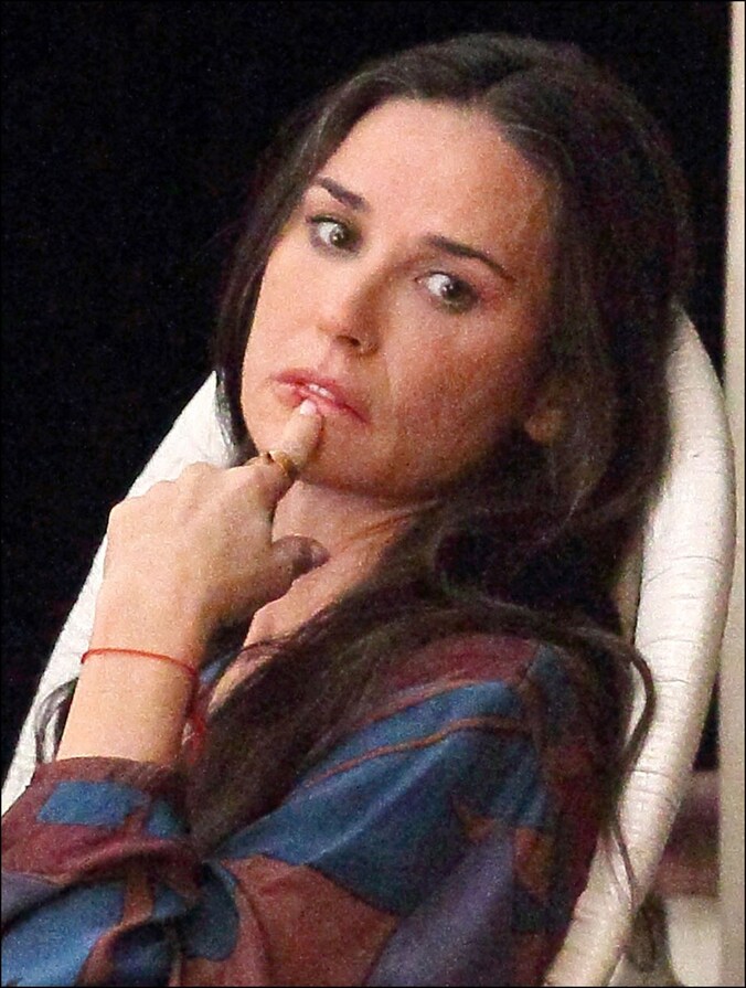 Demi Moore was acht jaar samen met Ashton Kutcher.