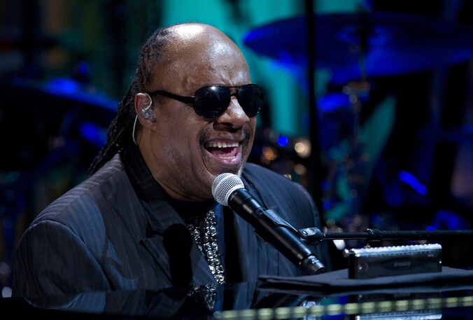 Motownster Stevie Wonder.