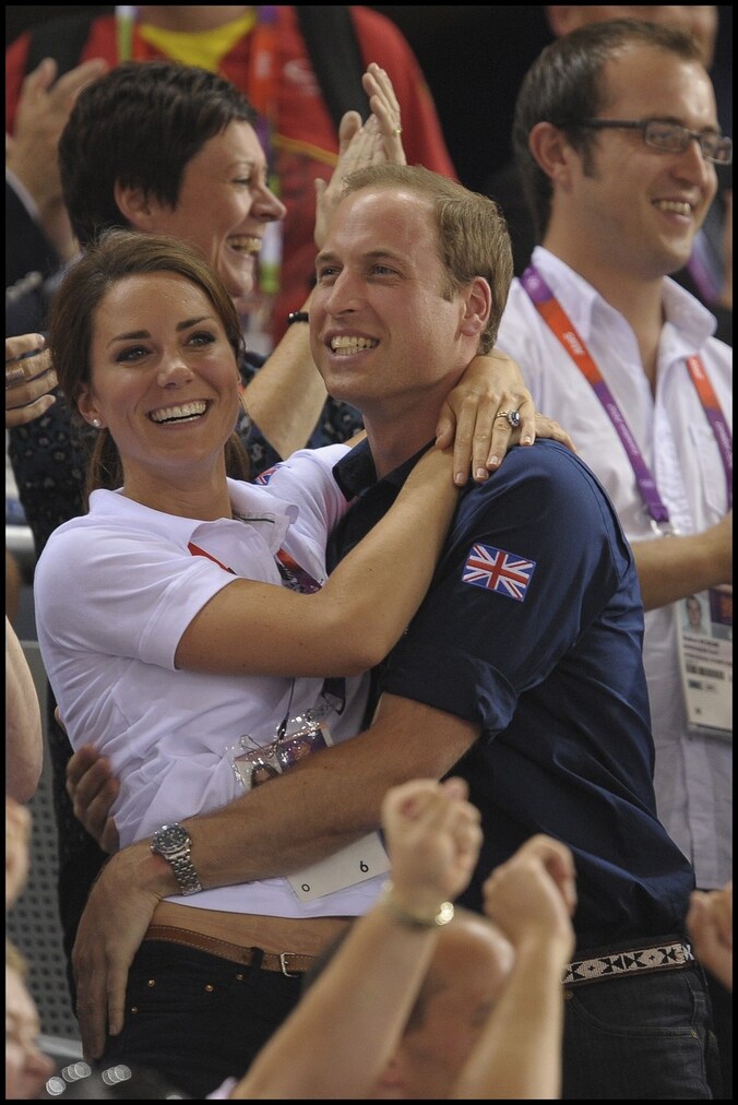 William en Kate op 2 augustus op de Spelen.