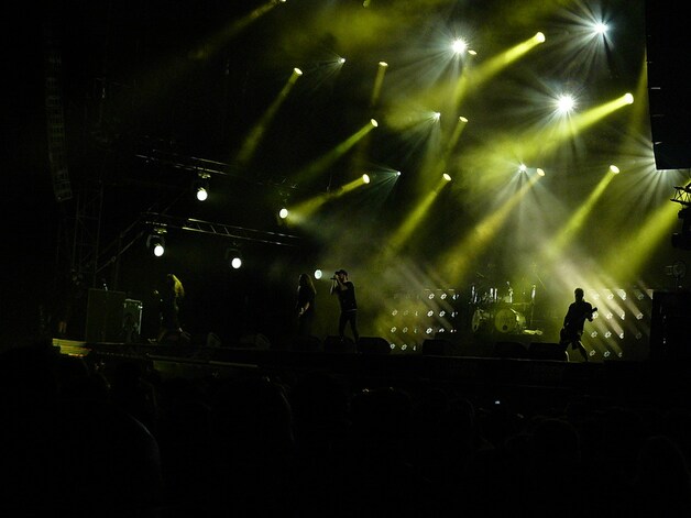 In Flames in actie