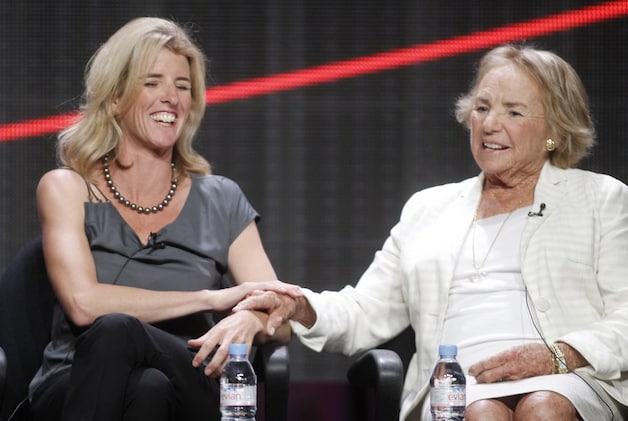 Rory en Ethel Kennedy op 1 augustus in Beverly Hills.