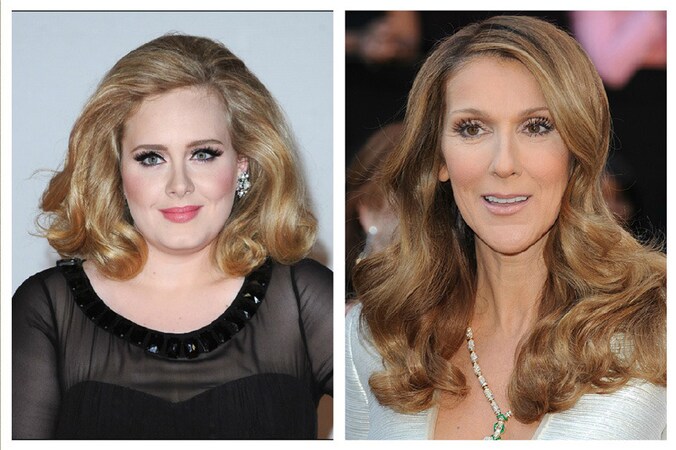 Adele en Céline Dion.