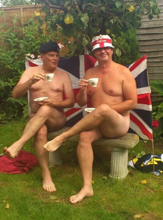 © Facebook 'Support Prince Harry with a Naked Salute'.