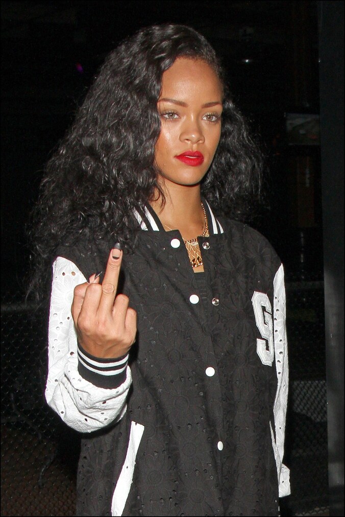 Rihanna.