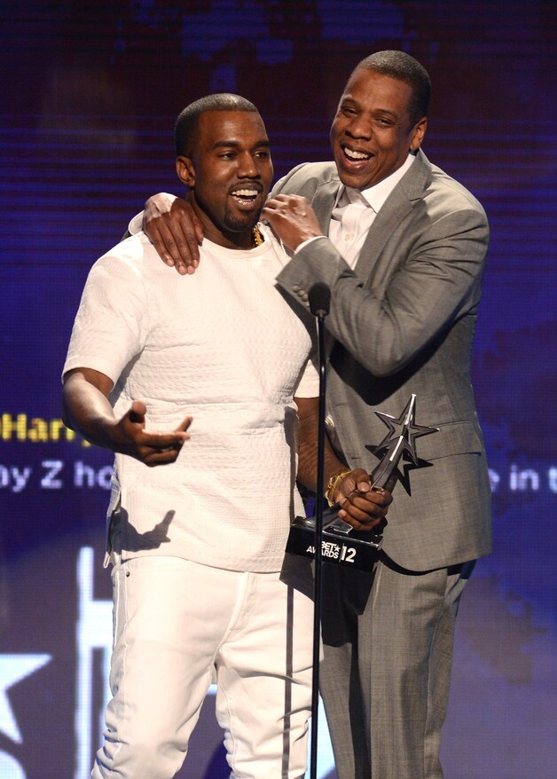 Kanye West en Jay-Z.